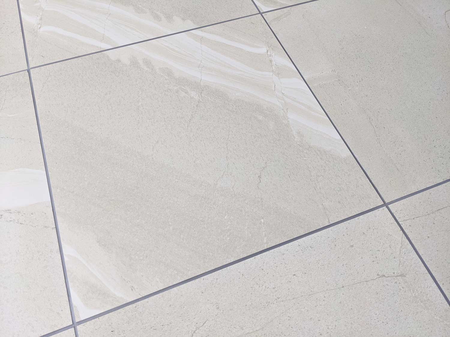Canada White Ceramic Floor Tile - 600 x 600mm