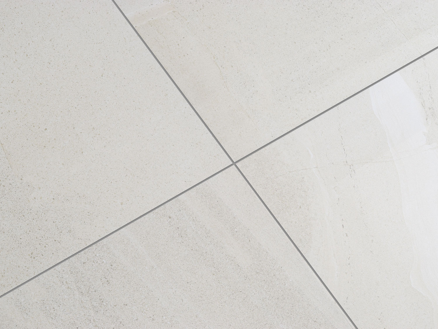 Canada White Ceramic Floor Tile - 600 x 600mm