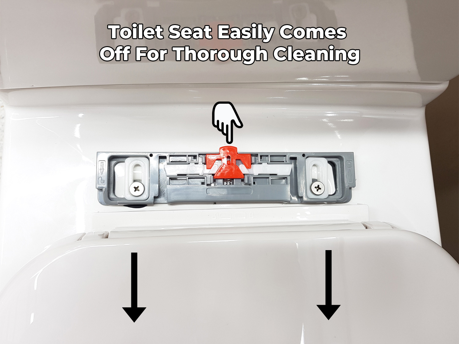COTTO Living Toilet Suite Seat Easily Removable