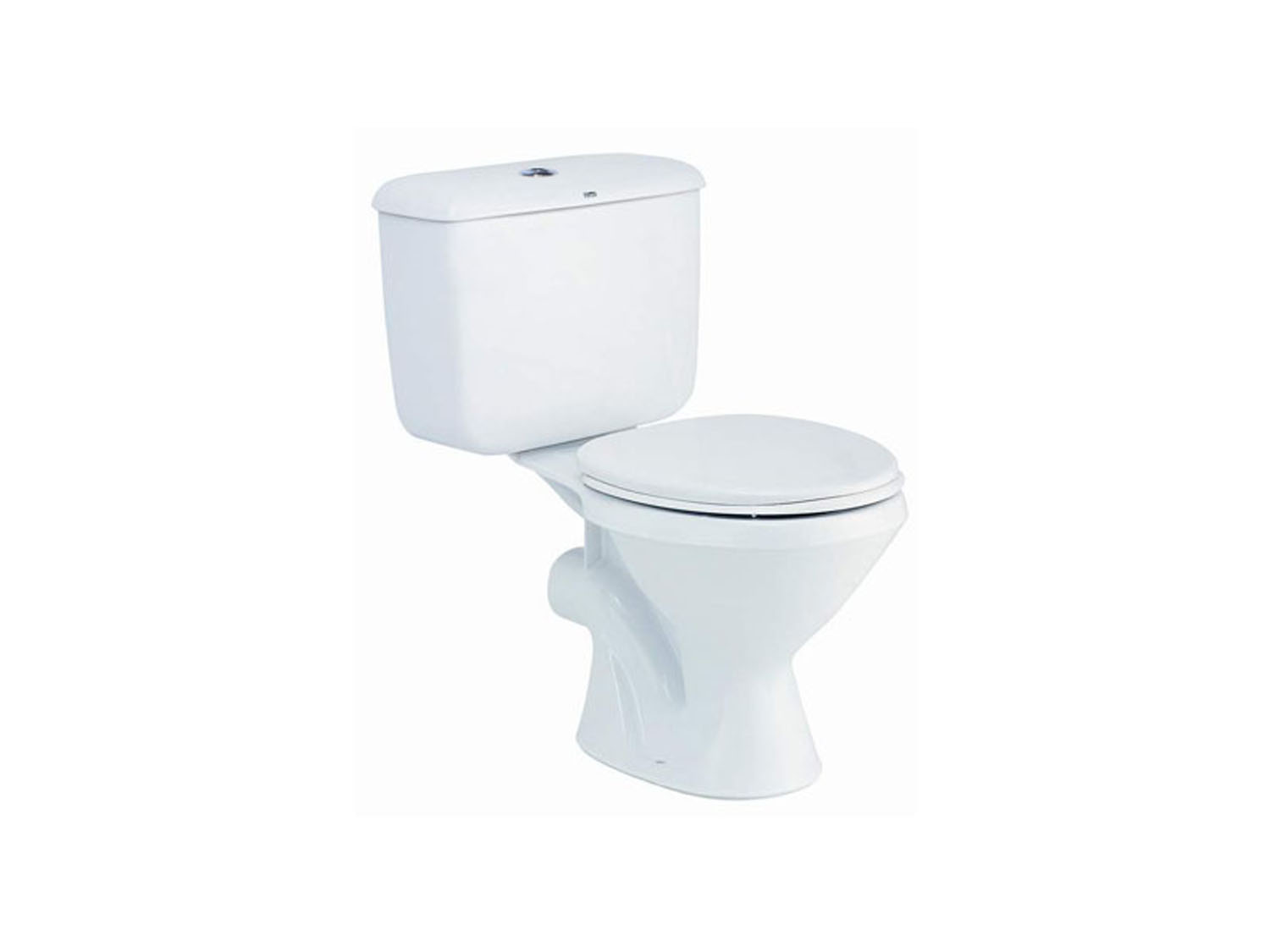 COTTO Lunar White Top Flush Toilet Suite