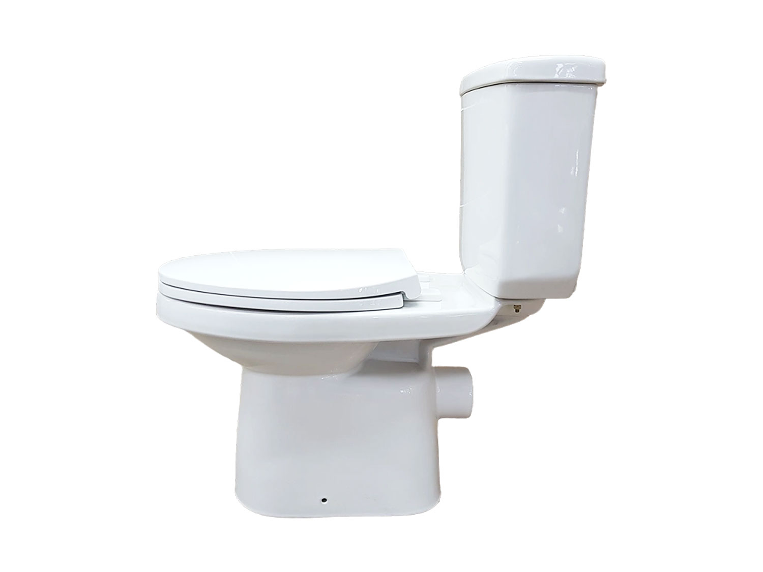 COTTO Sella-P  White Toilet Suite Side View
