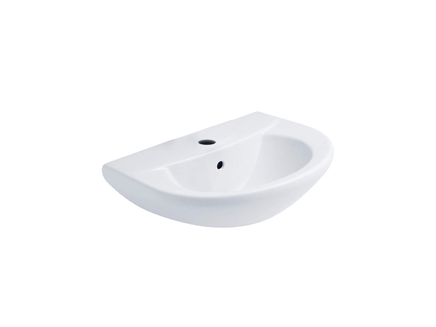 COTTO Wendy White Wall Mounted Basin