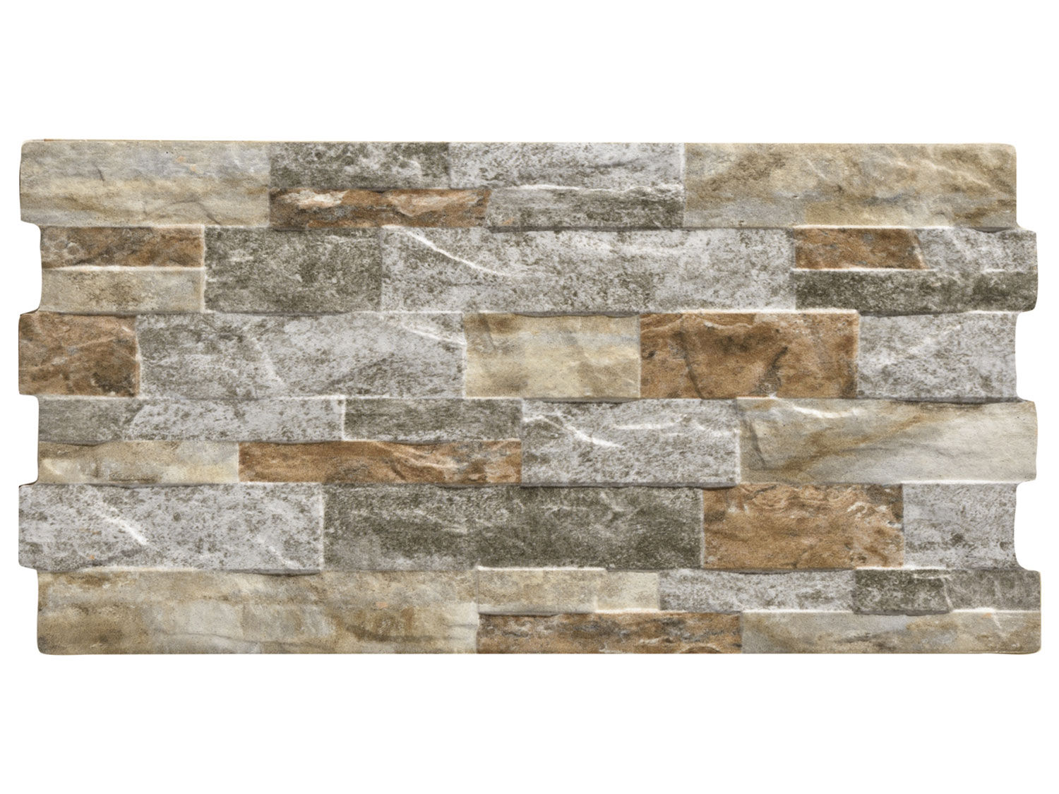 Cuenca Stone Ceramic Wall Tile - 250 x 500mm