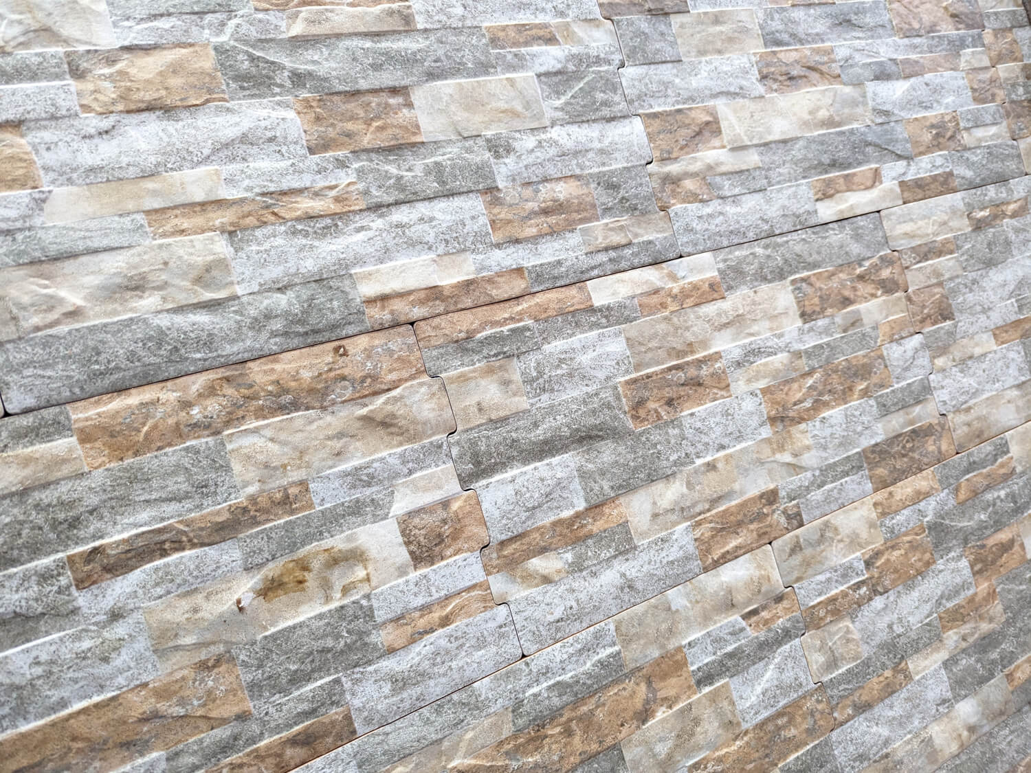Cuenca Stone Ceramic Wall Tile Side View