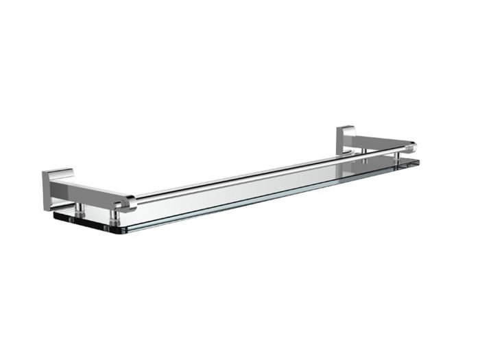 Cellini Single Space Alluminum Glass Shelf
