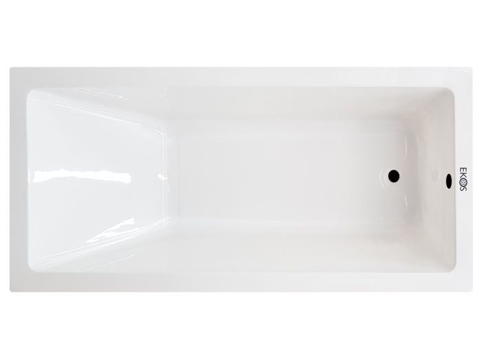 EKOS White Chillax Bathtub - 1800 X 750 X 400mm`