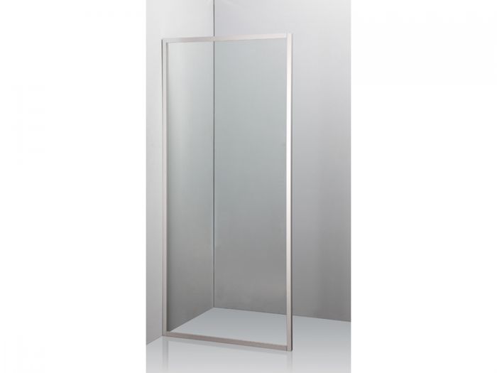 Chrome Adjustable Shower Panel - 800 to 1000 x 1850mm