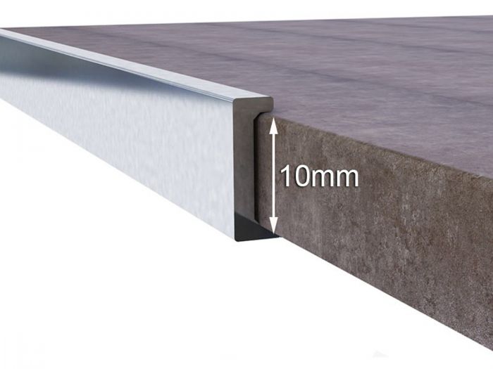Promax Aluminium Straight Edge Trim