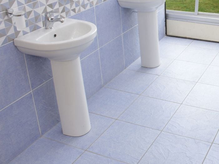 Rustico Azzure Ceramic Floor Tile - 400 x 400mm