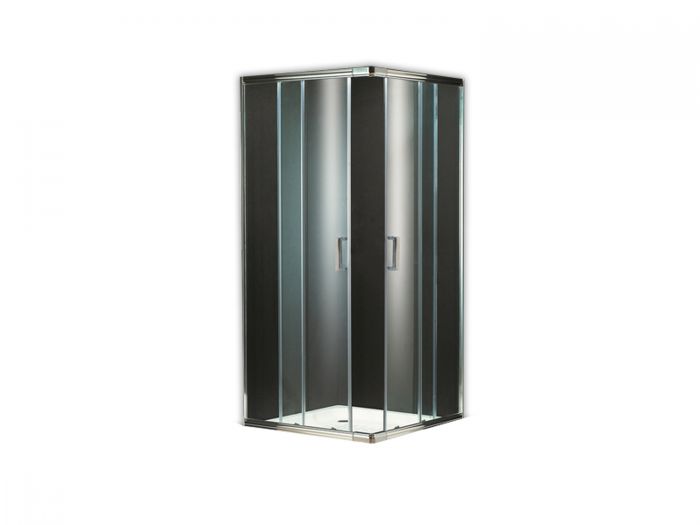 Shower Enclosure Square White Frame - 900 x 900 x 2000mm