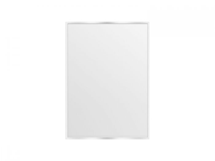 Silver Aluminum Framed Mirror - 500 x 700mm
