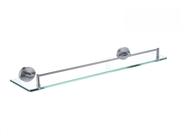 Cellini Single Stainless Steel Glass Shelf 