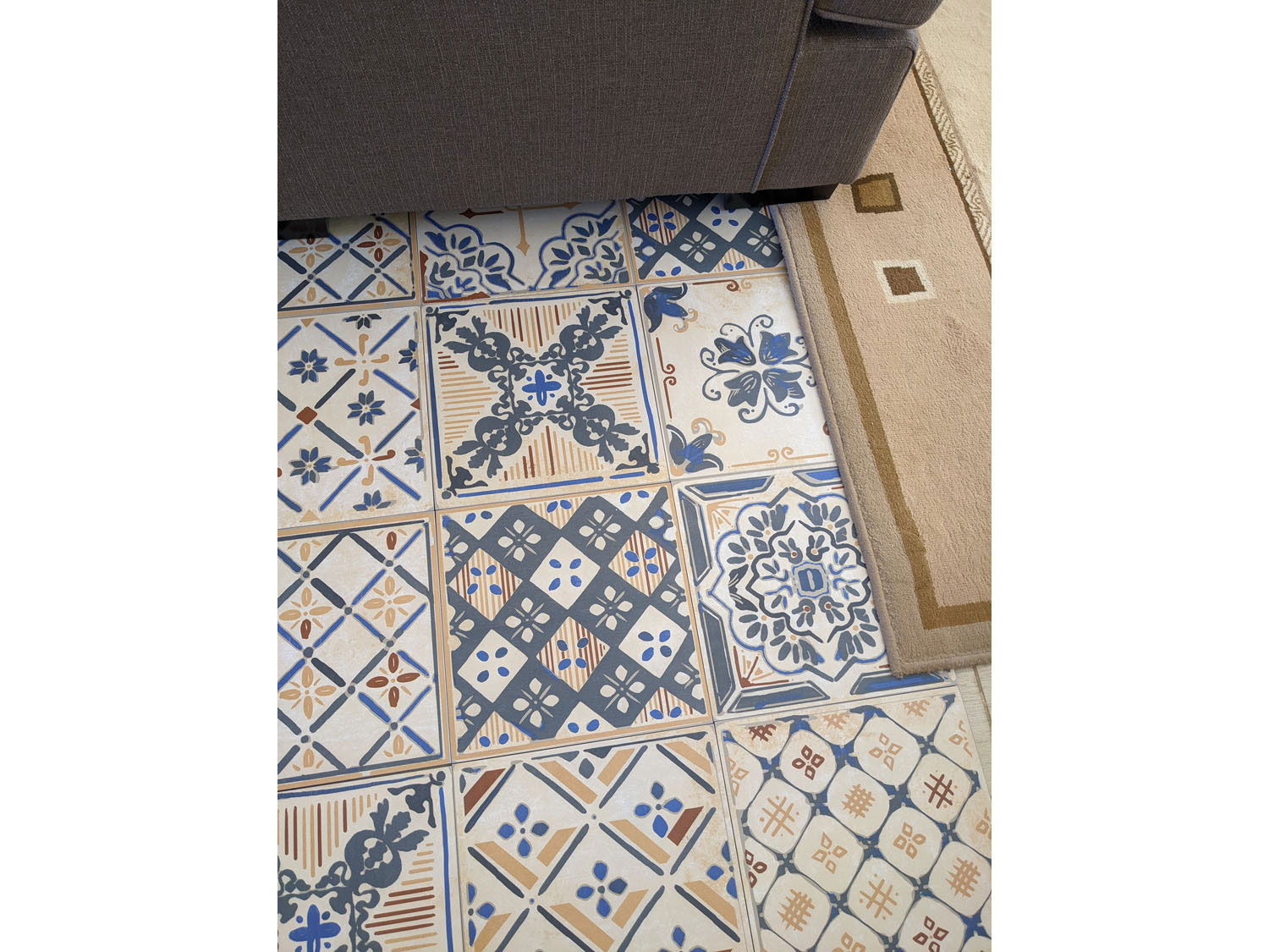 dAntica Ornament Rectified Glazed Porcelain Floor Tile