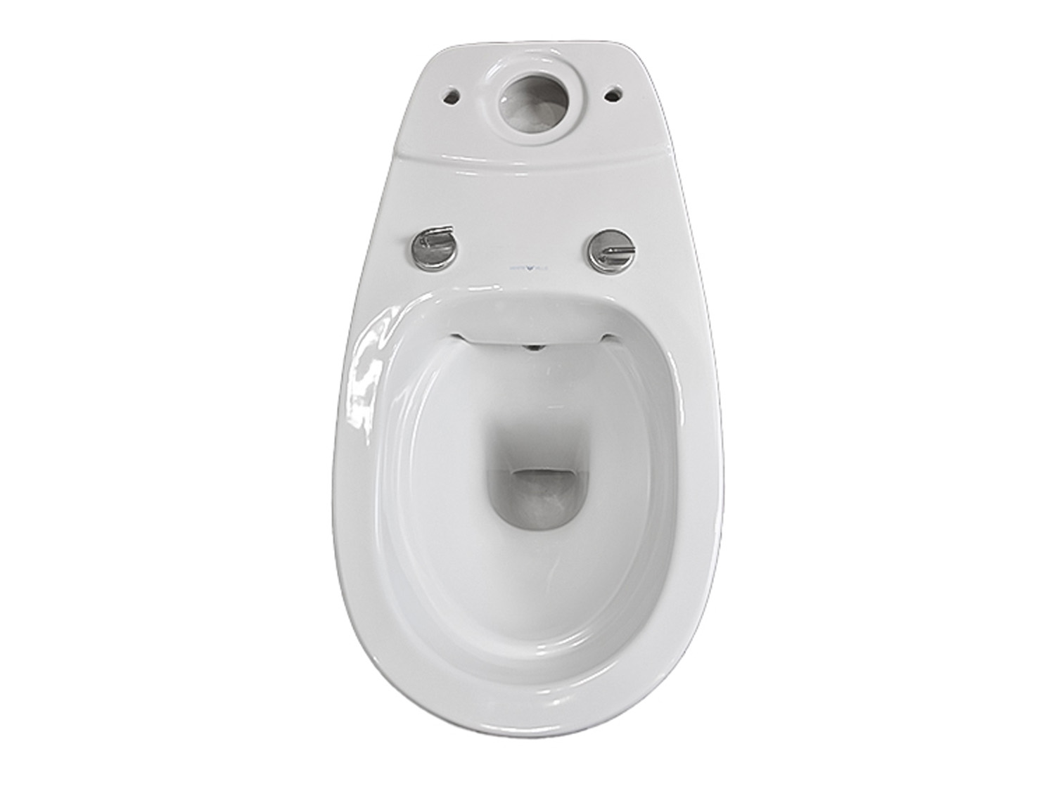Delta White Dual Top Flush Toilet Suite
