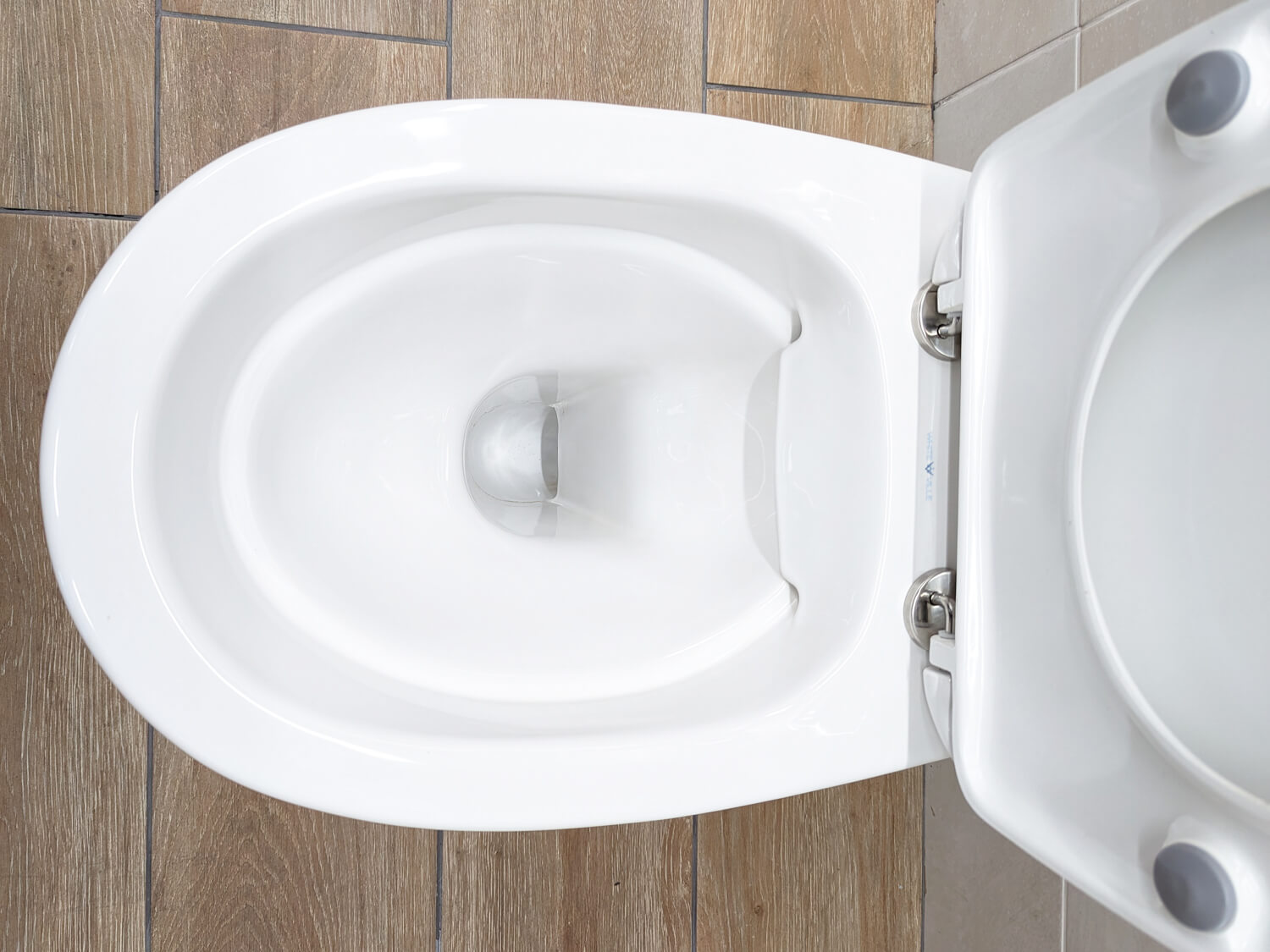Delta White Dual Top Flush Toilet Suite Pan