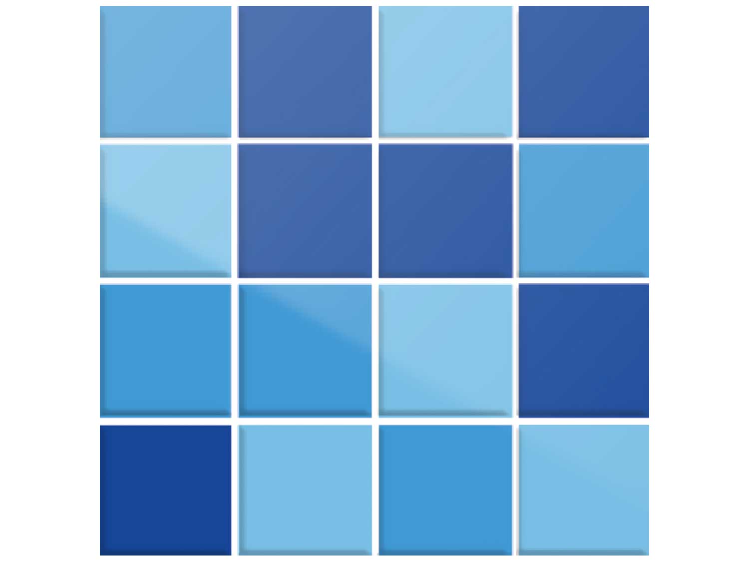 Denim Thunder Blue Pool Mosaic - 80 x 80mm