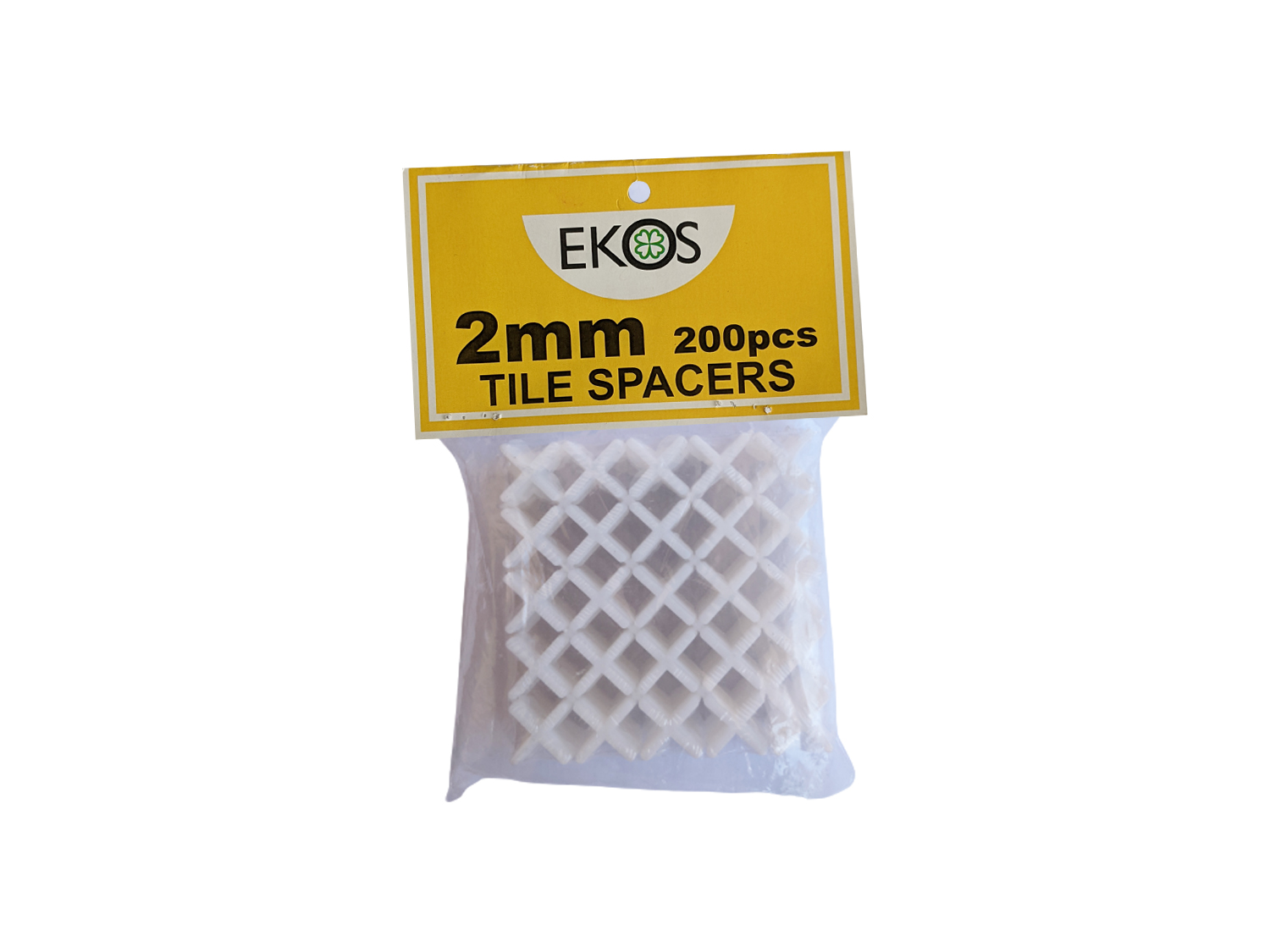 Ekos White Floor Tile Spacers 2mm