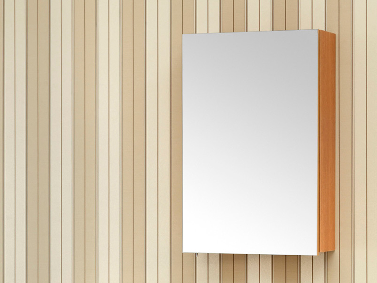 Mars Teak Wall Hung Cabinet and Mirror Cabinet
