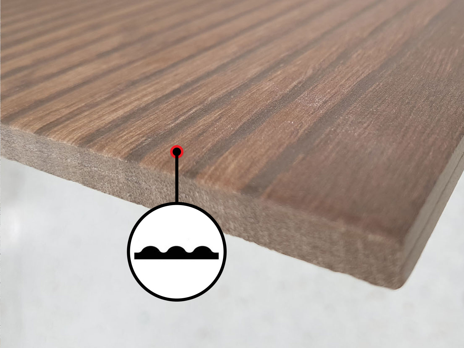 Merbau Deck Wengue Slip Resistant Porcelain Floor Tile Texture