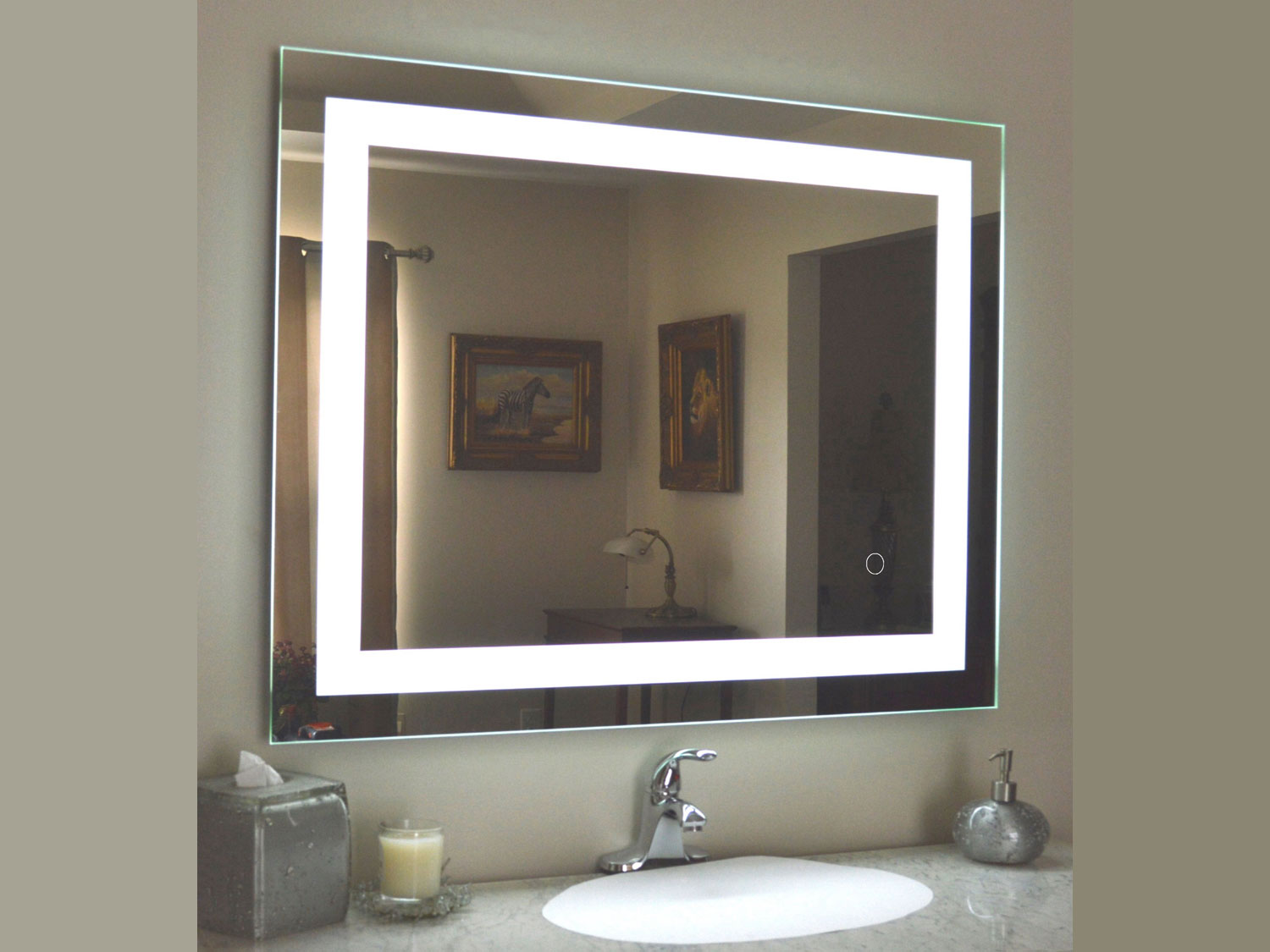 Mikado LED Rectangle Mirror