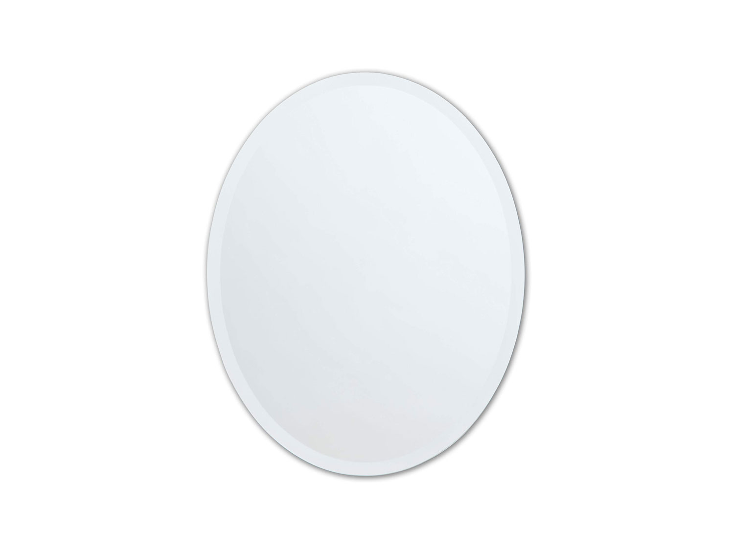 Oval Bevelled Edge Mirror - 500 x 700mm