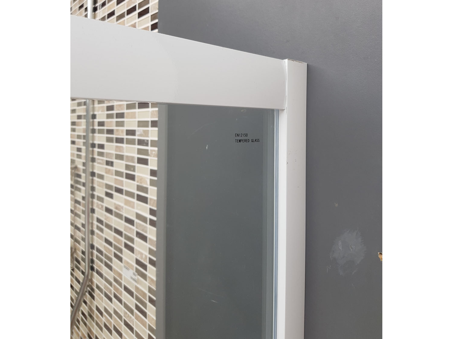Shower Enclosure Quadrant White Frame
