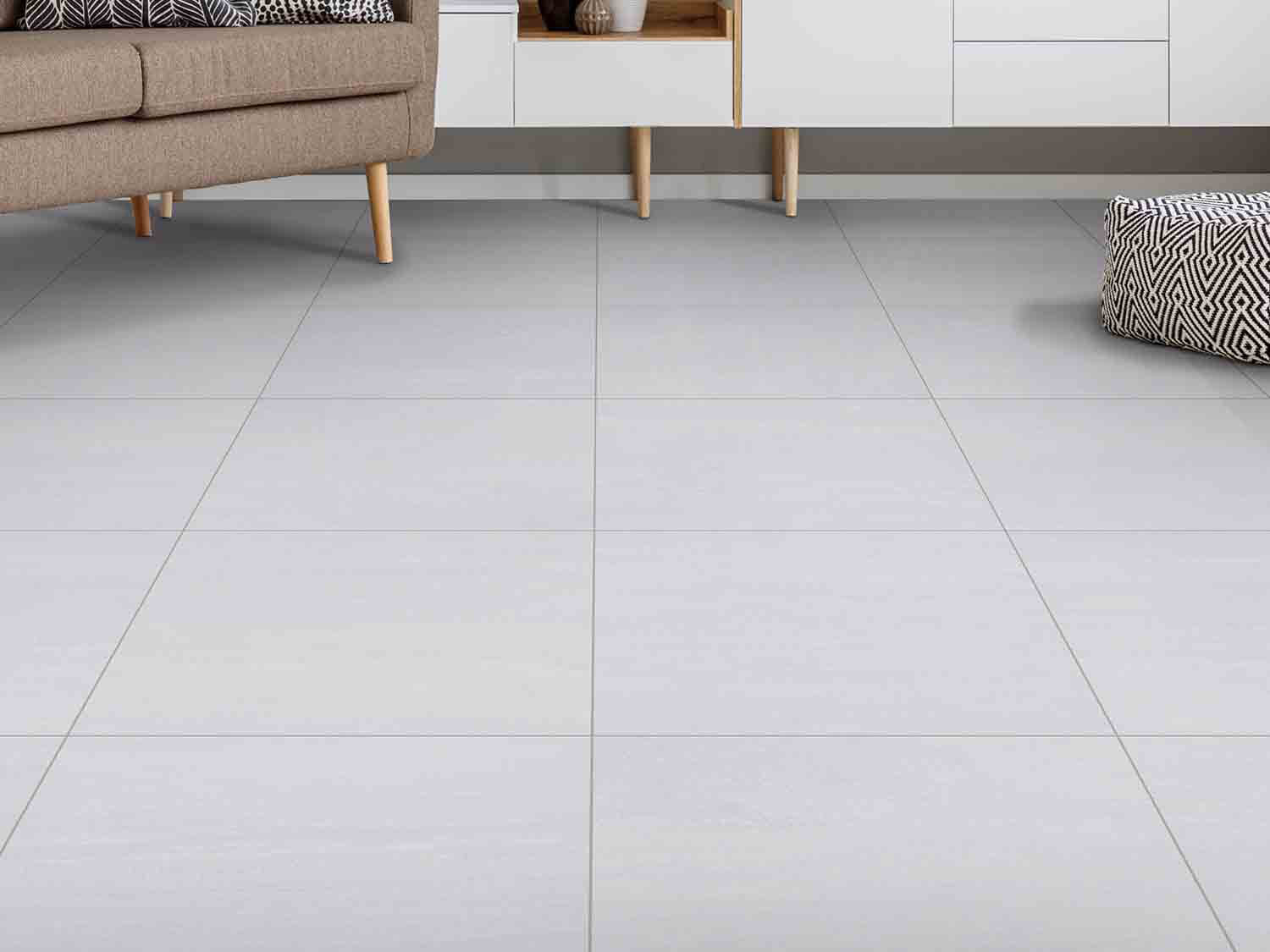 Kerry Grey EcoTec Rectified Matt Hard Body Ceramic Floor Tile