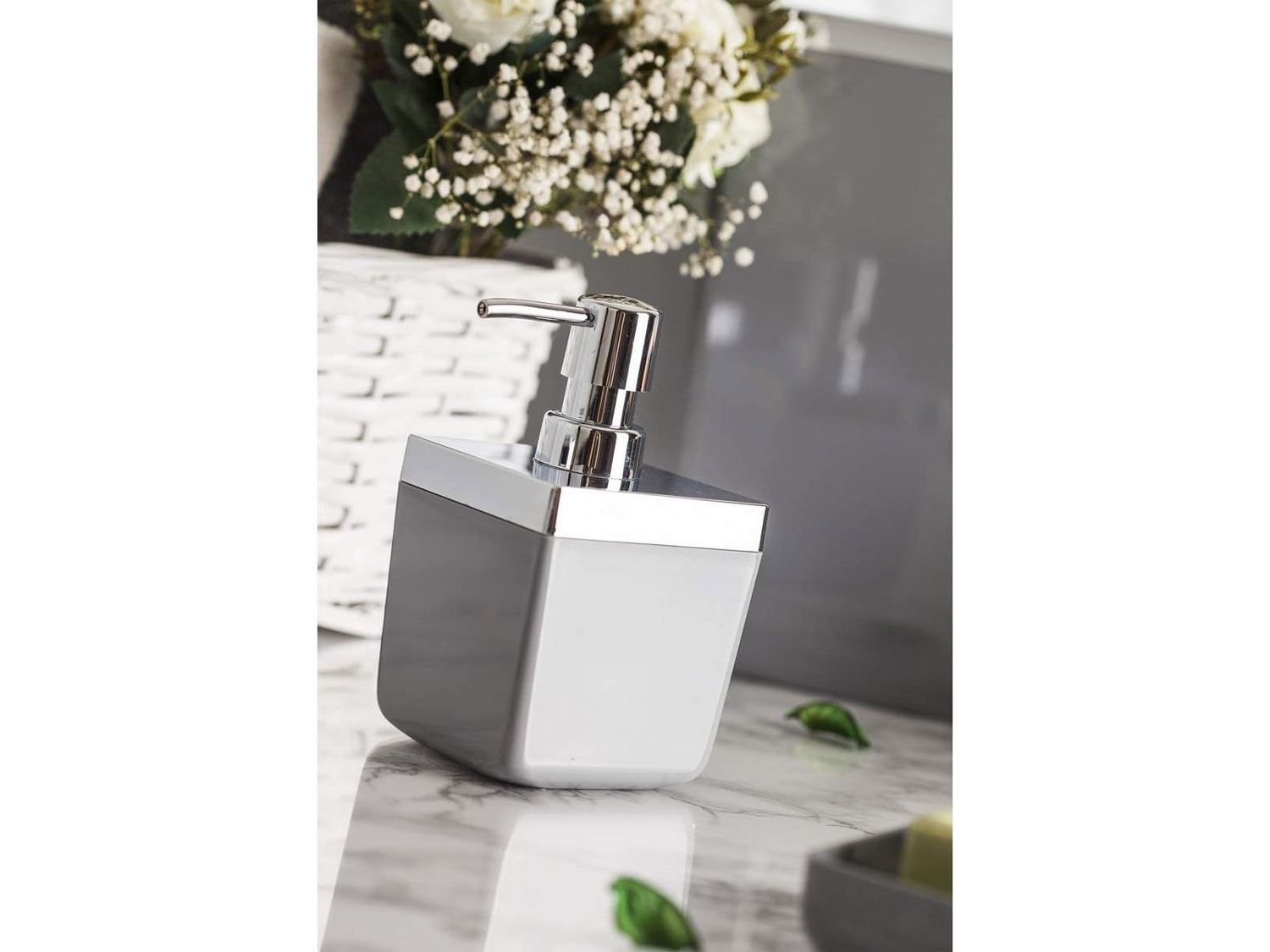 Toskana Grey Bathroom Soap Dispenser