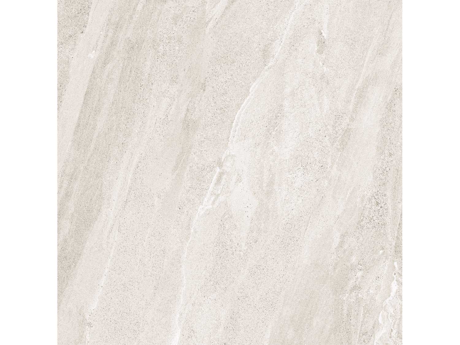 Waterfall White Matt Porcelain Floor Tile - 600X600mm